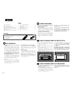 Предварительный просмотр 12 страницы Denon PMA-201SA Operating Instructions Manual