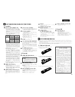 Предварительный просмотр 15 страницы Denon PMA-201SA Operating Instructions Manual