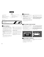 Предварительный просмотр 28 страницы Denon PMA-201SA Operating Instructions Manual