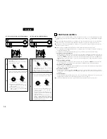 Предварительный просмотр 34 страницы Denon PMA-201SA Operating Instructions Manual