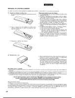 Preview for 36 page of Denon PMA-525R Operating Instructions Manual