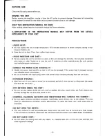 Preview for 5 page of Denon PMA-757 Operating Instructions Manual