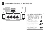 Предварительный просмотр 4 страницы Denon PMA-800 BL Quick Start Manual