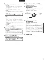 Предварительный просмотр 57 страницы Denon PMA-SA1 Operating Instructions Manual