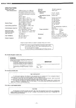 Предварительный просмотр 2 страницы Denon POA-2200 Service Manual