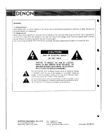 Предварительный просмотр 33 страницы Denon POA-6600 Service Manual