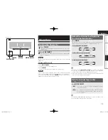 Предварительный просмотр 17 страницы Denon POA-A1HD Owner'S Manual