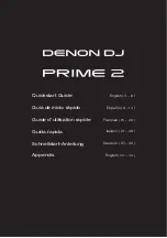 Preview for 1 page of Denon PRIME 2 Quick Start Manual