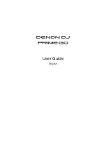 Preview for 1 page of Denon PRIME GO User Manual