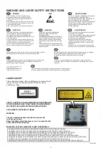 Предварительный просмотр 4 страницы Denon RBD-X1000 Service Manual