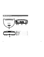 Предварительный просмотр 10 страницы Denon RC-7001RCI - Remote Control RF/IR Base Station Owner'S Manual