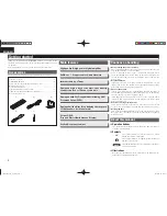 Предварительный просмотр 8 страницы Denon RCD-N7 Owner'S Manual