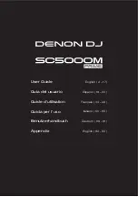 Denon SC5000M Prime User Manual preview