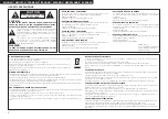 Preview for 2 page of Denon Speaker SC-CX101 Owner'S Manual