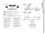 Предварительный просмотр 2 страницы Denon TU-1500 Service Manual