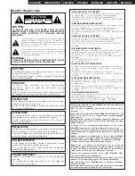 Preview for 2 page of Denon TU-1500AE Operating Instructions Manual