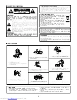 Предварительный просмотр 2 страницы Denon TU-1800DAB Operating Instructions Manual