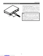 Предварительный просмотр 5 страницы Denon TU-1800DAB Operating Instructions Manual