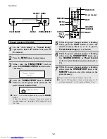 Предварительный просмотр 12 страницы Denon TU-1800DAB Operating Instructions Manual