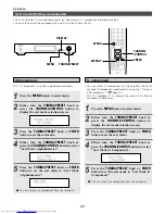 Предварительный просмотр 22 страницы Denon TU-1800DAB Operating Instructions Manual