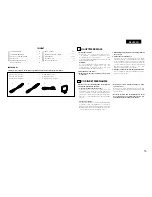 Preview for 15 page of Denon TU-201SA Operating Instructions Manual