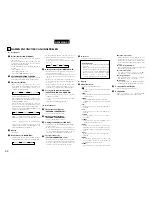 Предварительный просмотр 62 страницы Denon TU-201SA Operating Instructions Manual