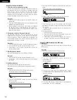 Preview for 10 page of Denon TU-235RD Operating Instructions Manual