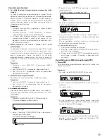 Preview for 25 page of Denon TU-235RD Operating Instructions Manual