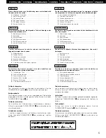 Предварительный просмотр 5 страницы Denon tu-245 Operating Instructions Manual