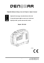 DENQBAR DQ-1200 Original Manual preview