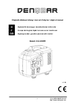 Preview for 1 page of DENQBAR DQ-2200ER Original Manual