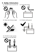 Предварительный просмотр 3 страницы DENRYO Solar Amp BG User Manual