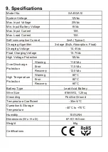 Предварительный просмотр 7 страницы DENRYO Solar Amp BG User Manual