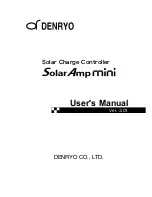 Предварительный просмотр 1 страницы DENRYO Solar Amp mini User Manual