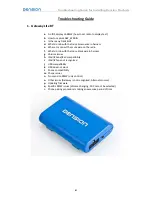 Предварительный просмотр 4 страницы Dension Lite BT Manual For Installation