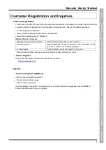 Preview for 3 page of Denso BHT-1170BWB-CE User Manual