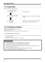 Предварительный просмотр 21 страницы Denso BHT-1400BWB-CE Hardware User Manual