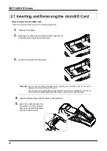 Предварительный просмотр 33 страницы Denso BHT-1400BWB-CE Hardware User Manual