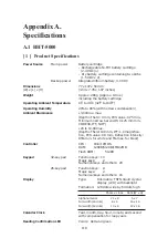 Preview for 133 page of Denso BHT-5000 User Manual