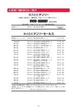 Preview for 19 page of Denso DN-DSM Owner'S Manual