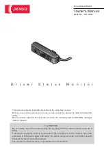 Предварительный просмотр 21 страницы Denso DN-DSM Owner'S Manual