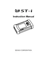 Preview for 1 page of Denso DST-I Instruction Manual