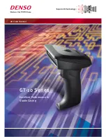 Предварительный просмотр 1 страницы Denso GT-10 Series User Manual