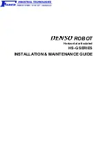 Denso HS-G Series Installation & Maintenance Manual preview
