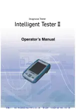 Denso Intelligent Tester II Operator'S Manual предпросмотр