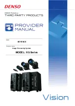 Preview for 1 page of Denso Keyence Vision XG Series Manual