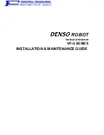 Denso VP-5243G Installation & Maintenance Manual preview