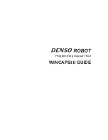 Предварительный просмотр 1 страницы Denso WINCAPS III Manual