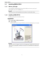 Preview for 22 page of Denso WINCAPS III Manual