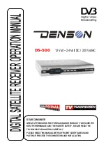 Предварительный просмотр 25 страницы Denson DS-500 Operation Manual